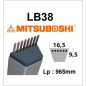 Courroie LB38 MITSUBOSHI