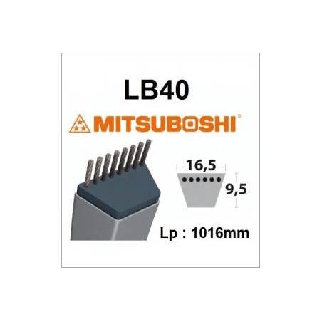 Courroie LB40 MITSUBOSHI