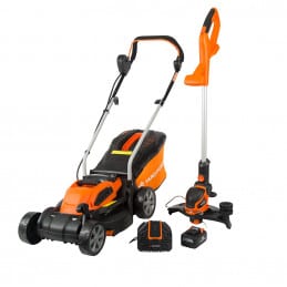 Twin Pack Lawnmower + Edger with 40V battery. Yard Force LMG32 - LTG30 300m² - Yard Force - Battery lawn mower - Garden Af