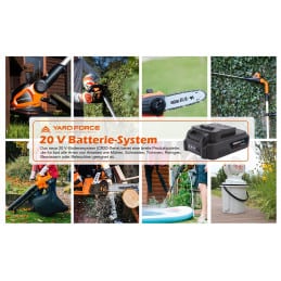 Batteria Yard Force AL C40A 20V - 4Ah - Yard Force - Pile e accumulatori - Garden Business