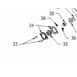 Bearing Dorigny Dormak 7018315 - DORIGNY DORMAK - Blade bearing and accessory - Garden Affairs 