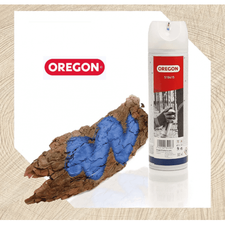 OREGON pintura azul marcado 519415 - OREGON - Equipos y Carreteras - Negocios de Jardinería 