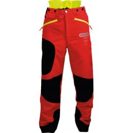 Pantalón de protección WAIPOUA Rojo OREGON - OREGON - Ropa de trabajo - Jardín Negocios 