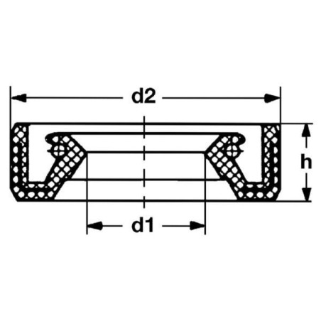 Sello de labios Briggs and Stratton - 710103