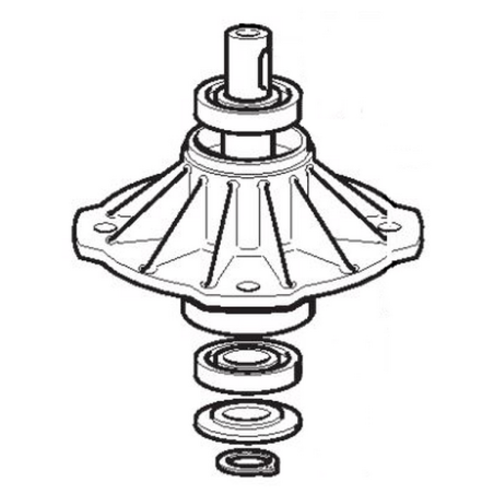 Self-supporting blade bearing 72cm GGP - 384207250/0