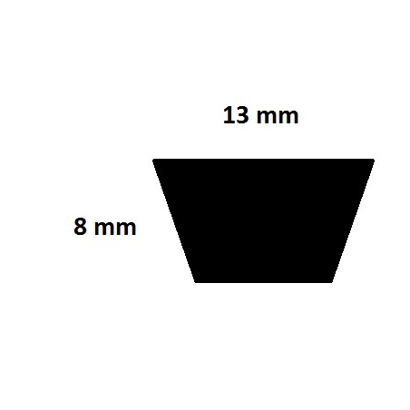 Glatter Trapezriemen - Mitsuboshi - A265