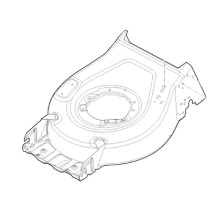 Bastidor de cortacésped gris COLECTOR 543 Stiga - GGP - 381005026/0