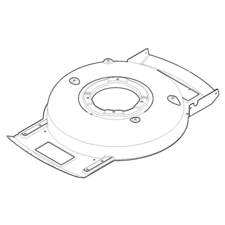 Carbon and Kevlar chassis MODEL-1 Stiga battery mower - GGP - 381005005/0