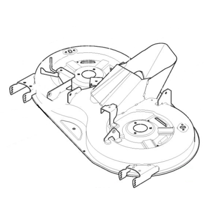 Piatto di taglio autoportante nero STIGA - GGP - 382564118/1