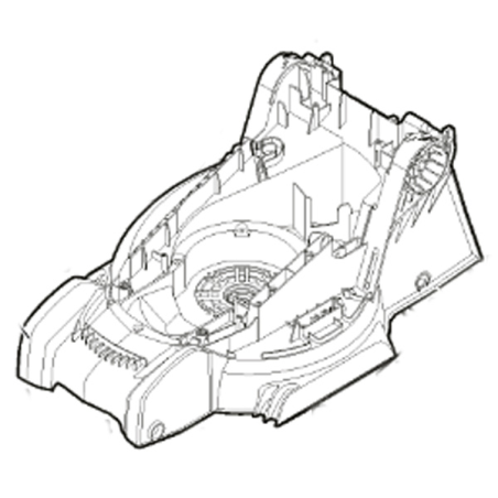 Telaio per rasaerba a batteria originale Alpina - GGP - 118811007/0