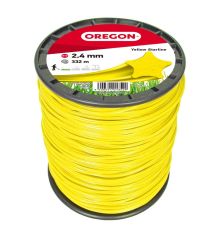 Hilo de desbrozadora Etoile Nylon Amarillo ø 2.4mm/332m Oregon 69-455-Y