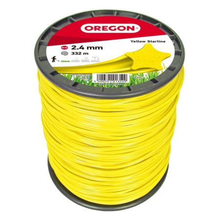 Hilo de desbrozadora Etoile Nylon Amarillo ø 2.4mm/332m Oregon 69-455-Y