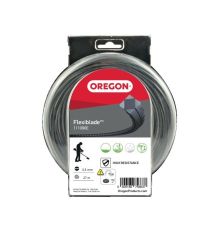 Desbrozadora linea Cuadrada Flexi-cuchilla Negro/Gris ø 3.5mm/27m Oregon 111084E