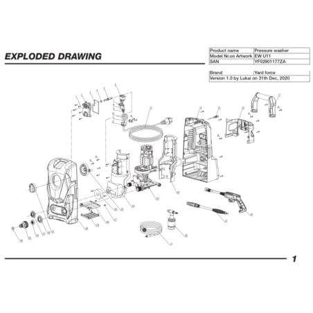 Vis à tôle à tête cylindrique à empreinte cruciforme ST3.5X16 pour EW U11