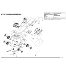 Écrou M8 pour GM B46F