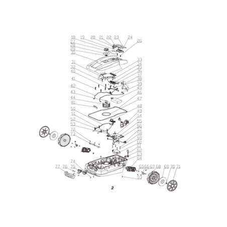 Goupilles droites à ressort - B570025001 pour CLASSIC 500B