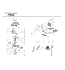 Le ressort de torsion du couvercle rabattable gauche pour SH 900ECO