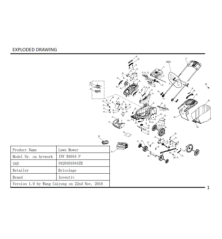 Bouton de déclenchement pour INV B4044 P