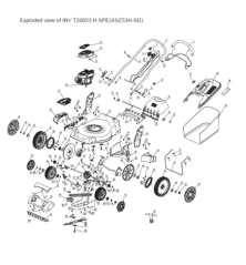 Roue de 300 mm pour INV T20053 H SPE