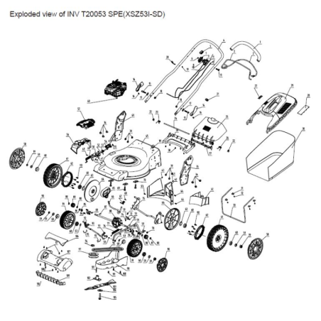 Moteur Loncin V200 pour INV T20053 SPE