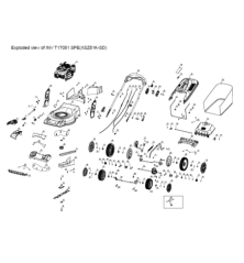 Moteur LC1P65FE-2 pour INV T17051 SPE