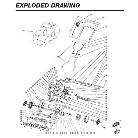 Réservoir de batterie pour LM C38A