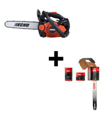 Pack Motosierra podadora térmica ECHO CS 2511 TES + kit de conversión SpeedCut Nano 14 Oregon 637237