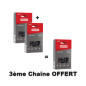 Pack 2 chaînes + 1 offerte de tronçonneuse Oregon 91PX053E Pas : 3/8" Jauge : 1.3 Maillons : 53 - AdvanceCut™