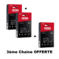 Pack 2 chaînes + 1 offerte de tronçonneuse Oregon 75LPX076E Pas : 3/8" Jauge : 1.6 Maillons : 76 - PowerCut™