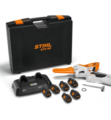 Scie à batterie GTA 40 - AS SYSTEM STIHL avec 6 batteries et chargeur