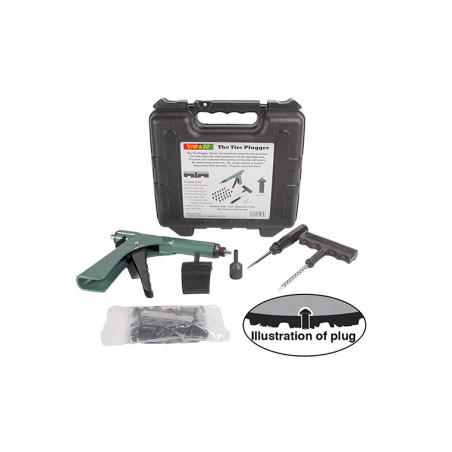 Kit de réparation de pneus stop & go bouchon de pneu